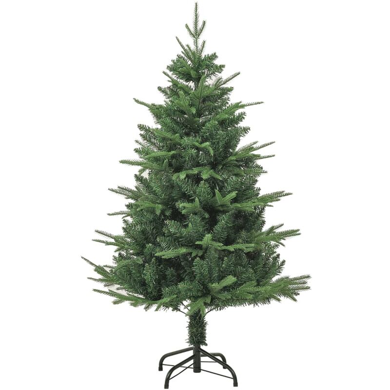 Árbol de Navidad artificial verde 120 cm PVC y PE vidaXL