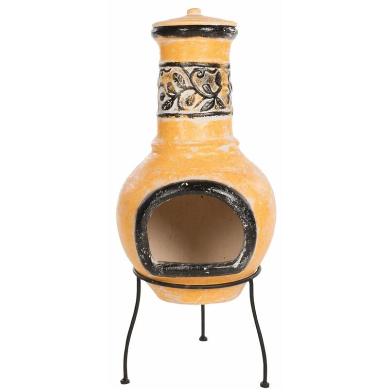 Chimenea Soledad arcilla amarilla /negra 86035 RedFire