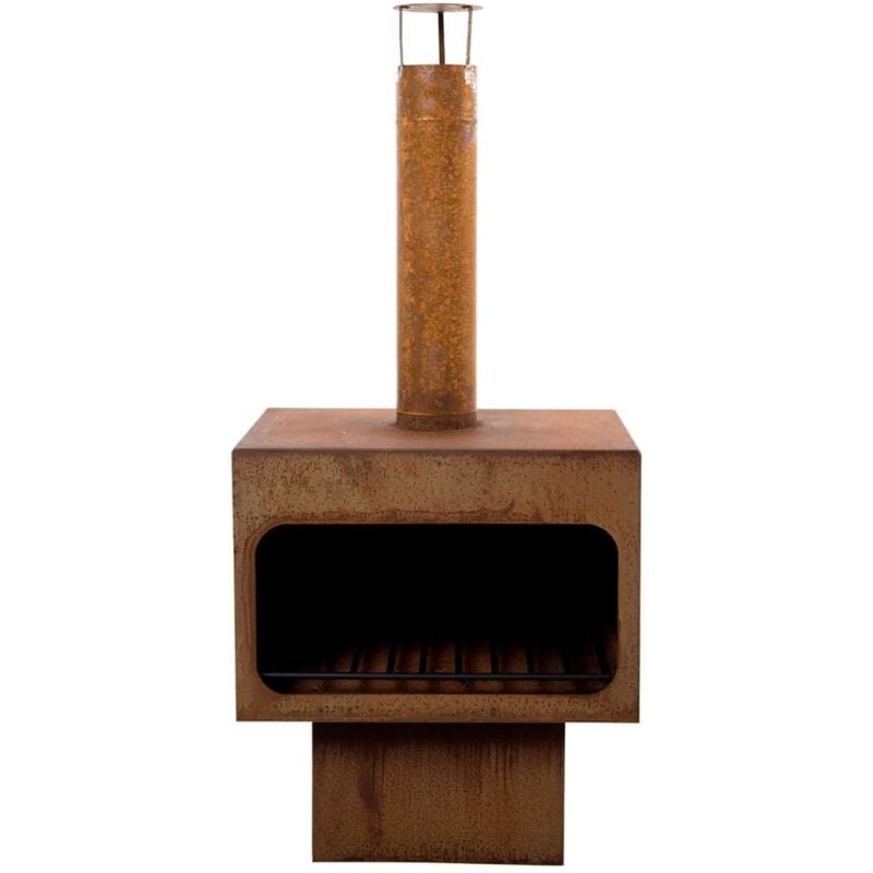 Chimenea Jersey XL acero óxido 81077 RedFire