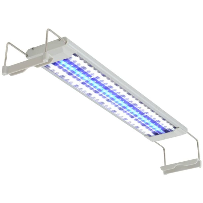 Lámpara LED para acuario 50-60 cm cm aluminio IP67 vidaXL