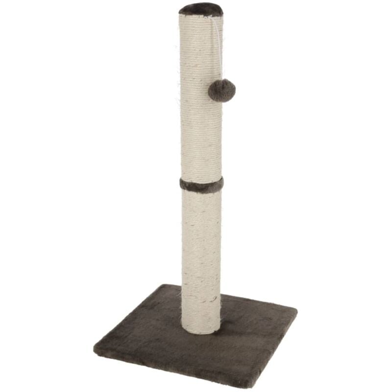 Poste Rascador Opalmaxi gris altura 78 cm para gatos maxi kerbl scratch tube 78cm 84469