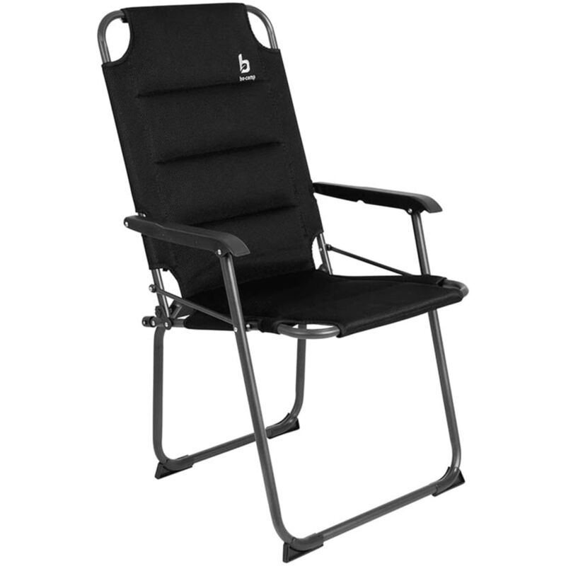 Bo-Camp Silla de camping Copa Rio Comfort XXL Air negra