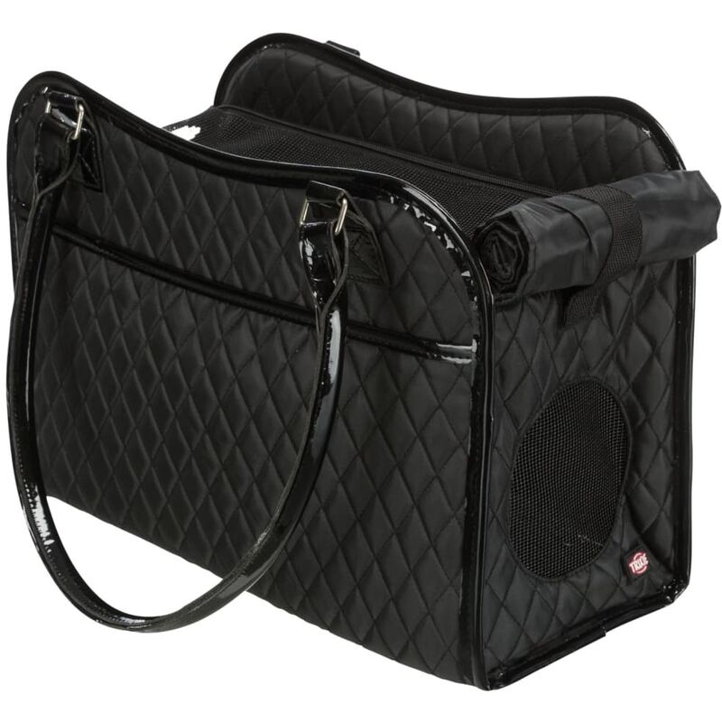 Bolso para transporte de mascotas Amina negro 18x29x37 cm TRIXIE