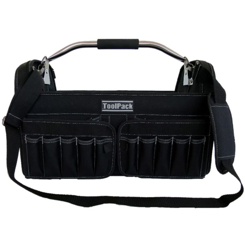 Bolso de herramientas Brisk negro 49x30x37 cm 360.114 Toolpack