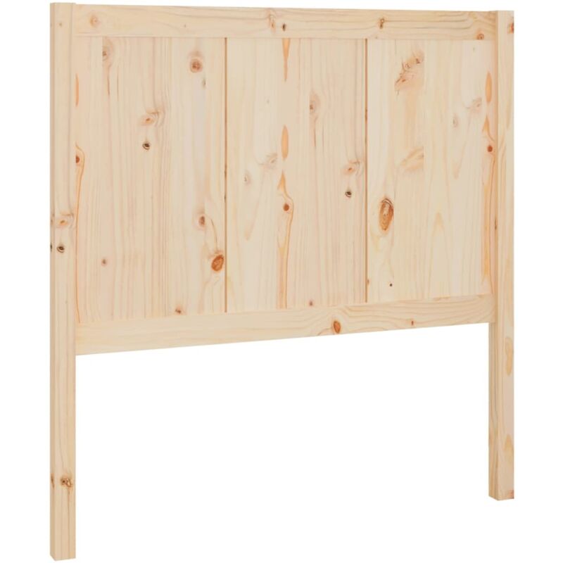 Cabecero de cama madera maciza de pino 95,5x4x100 cm vidaXL