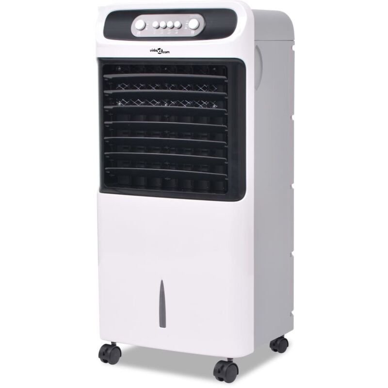 Enfriador de aire portátil 80 W 12 L 496 m³ / h vidaXL