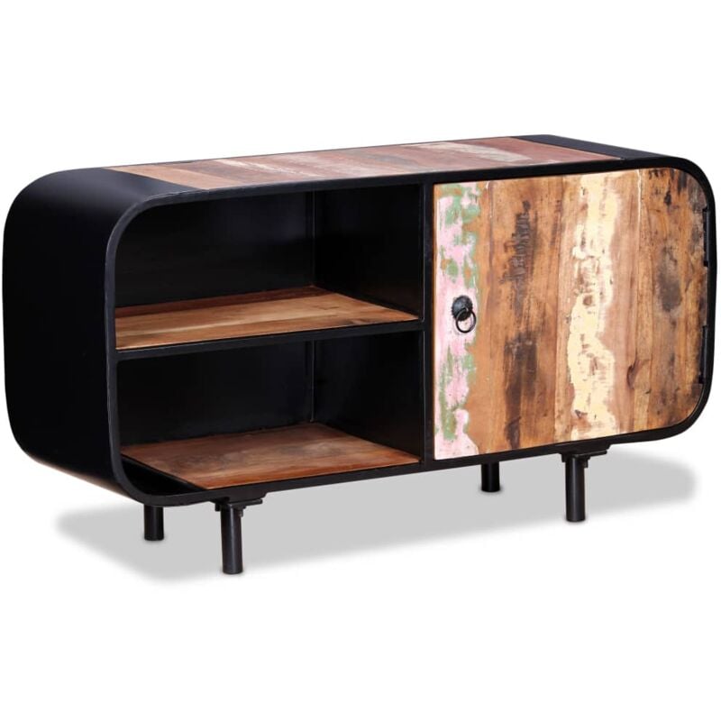 Mueble para TV de madera reciclada 90x30x48 cm vidaXL