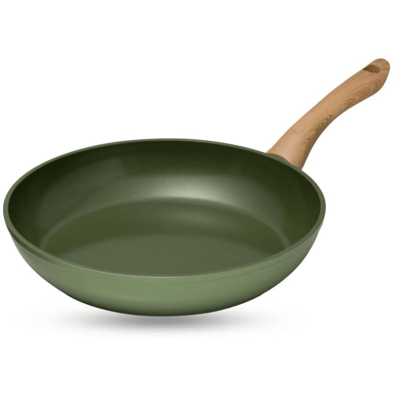 Sartén ECO CeraVegan aluminio verde 28 cm Just Vegan