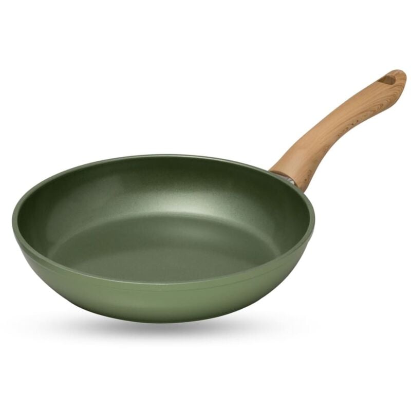 Sartén ECO CeraVegan aluminio verde 24 cm Just Vegan