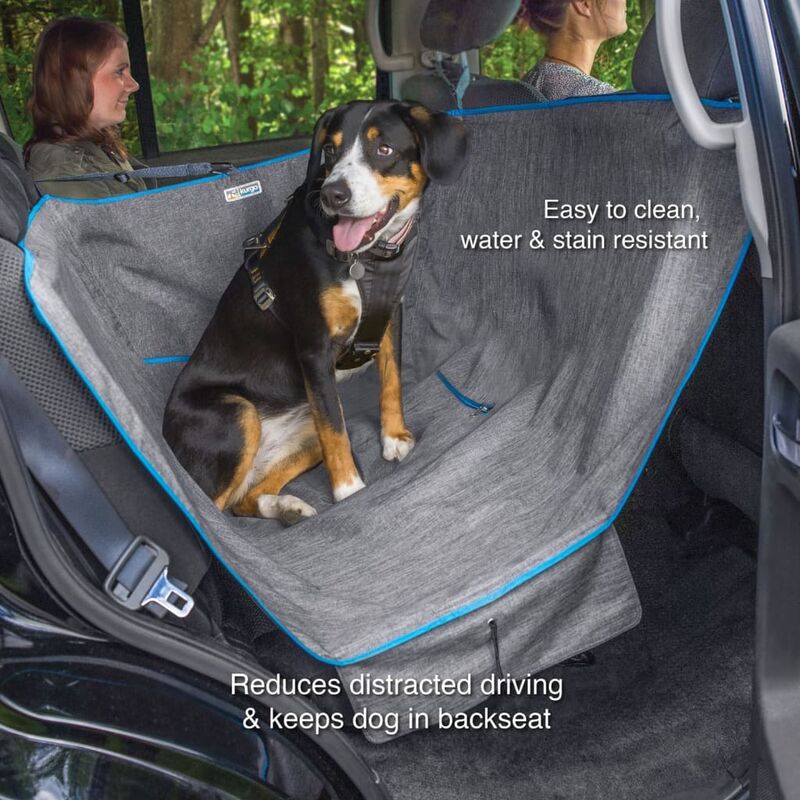 HLEF Cubierta de Asiento para Perros Asiento, Cubre Asientos Coche Perro un  Asiento, Imper…