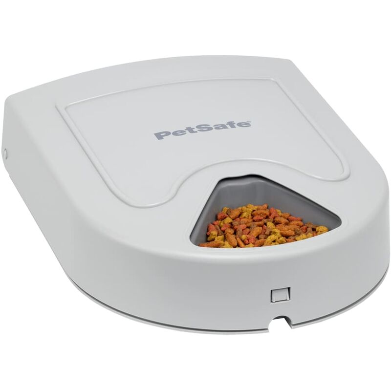 Comedero para mascotas 5 comidas Eatwell con temporizador gris PetSafe