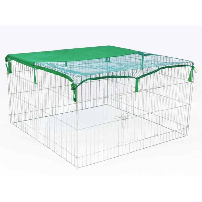 @Pet Recinto exterior para mascotas Complete metal 116x116x65 cm @Pet