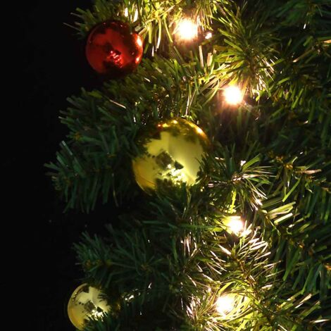 vidaXL Guirnalda de Navidad con Luces LED 5 m 450 Ramas 8,5W Adorno Navideño