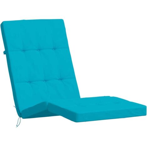 Cojines para tumbona 2 uds tela Oxford turquesa vidaXL (1/5)