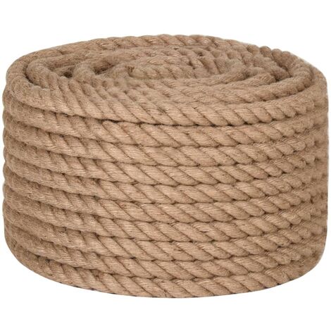 Cuerda de yute 100 m de longitud y 16 mm de grosor vidaXL