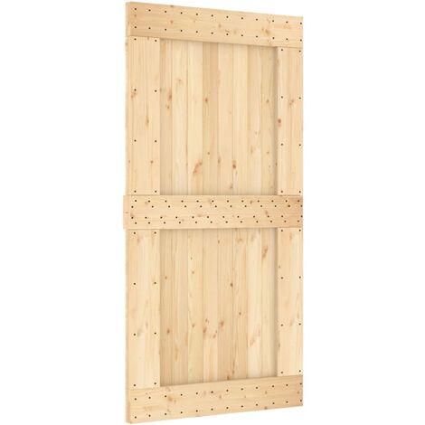 Puerta NARVIK madera maciza pino 100x210 cm vidaXL
