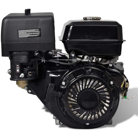 Motor de gasolina 15 HP 11 kW negro vidaXL