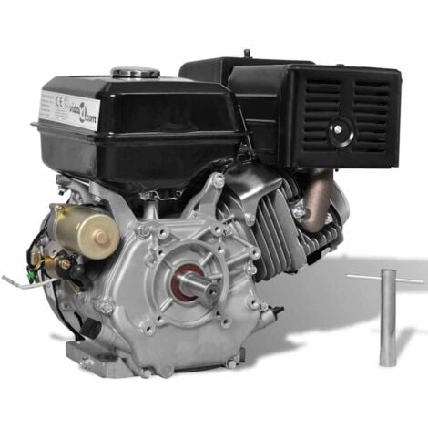 Motor de gasolina 15 HP 11 kW negro vidaXL