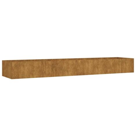 Jardinera acero corten 360x80x40 cm vidaXL