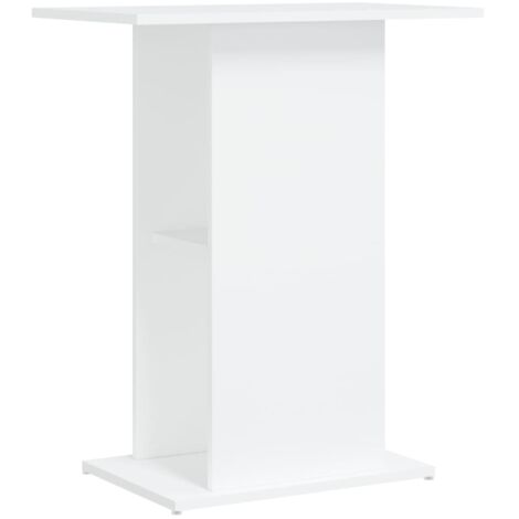 Soporte para acuario madera de ingeniería blanco 60,5x36x72,5cm vidaXL