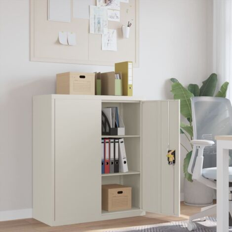Armario archivador de acero blanco 90x40x105 cm vidaXL