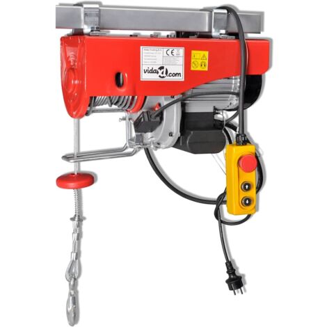 Polipasto eléctrico 1300 W 500/999 kg vidaXL