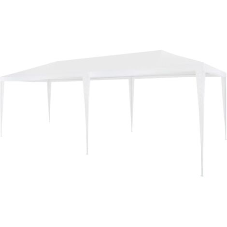 Carpa para fiestas PE blanca 3x6 m vidaXL