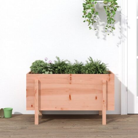 Arriate elevado jardín madera maciza abeto Douglas 101x50x57 cm vidaXL (1/5)