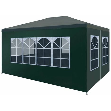 Carpa para celebraciones verde 3x4 m vidaXL