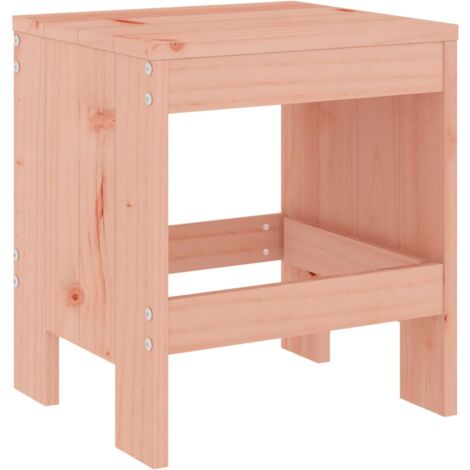 Taburetes de jardín 2 uds madera de abeto Douglas 40x36x45 cm vidaXL
