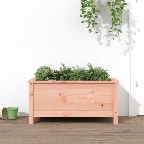 Jardinera madera maciza de abeto Douglas 82,5x40x39 cm vidaXL (1/5)