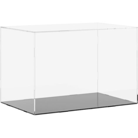 Caja expositora transparente de acrílico 56x36x37 cm vidaXL (1/5)