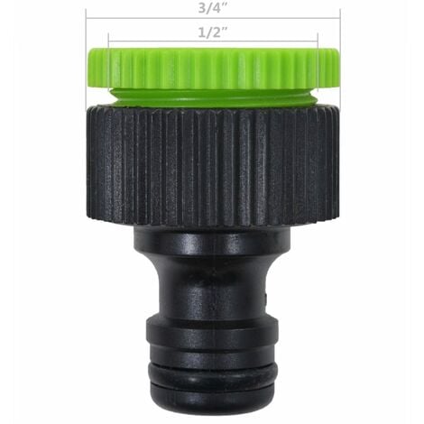 Carrete de manguera retráctil automático de pared 10+1 m vidaXL