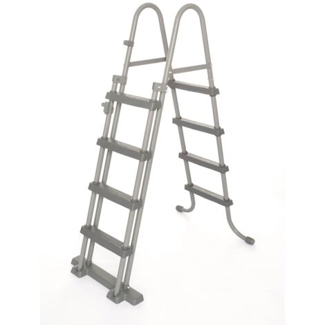 Escalera para piscina 4 peldaños Flowclear 122 cm 58331 Bestway