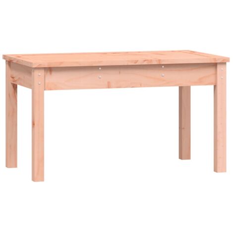 Banco de jardín madera maciza abeto de Douglas 80x44x45 cm vidaXL