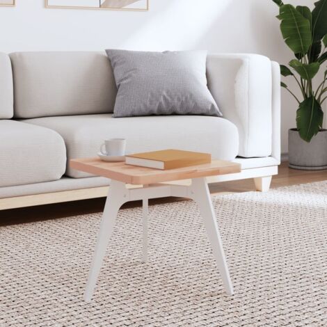 Tablero de mesa cuadrado de madera maciza de haya 40x40x2,5 cm vidaXL (1/5)