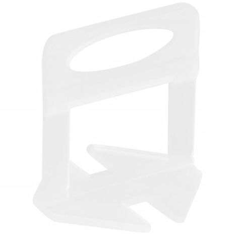 Calzos para nivelación de azulejos 1000 unidades 1 mm vidaXL