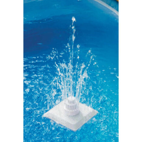 Fuente griega para piscina 13 piezas blanca vidaXL
