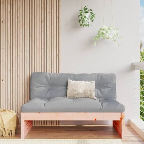 Sofá central de jardín madera maciza de abeto Douglas 120x80 cm vidaXL