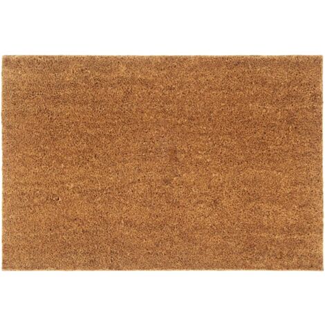 Felpudo de fibra de coco natural 60x90 cm vidaXL