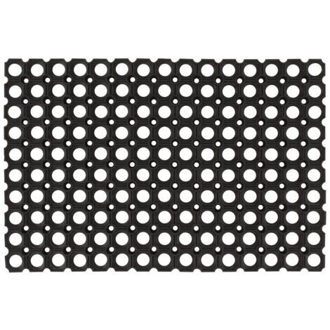 Felpudo rectangular de goma 40x60 cm vidaXL