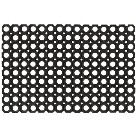Felpudo rectangular de goma 60x80 cm vidaXL