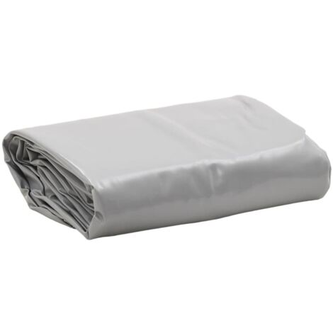Lona gris 5x6 m 650 g/m² vidaXL