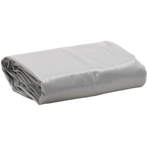Lona gris 2,5x4,5 m 650 g/m² vidaXL