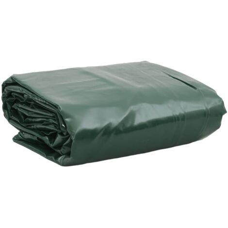 Lona verde 6x8 m 650 g/m² vidaXL