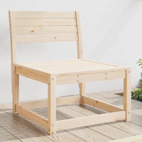 Sofá de jardín madera maciza de pino vidaXL