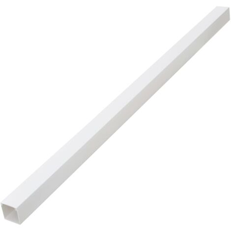 Canaletas para cables PVC 60x60 mm 10 m vidaXL