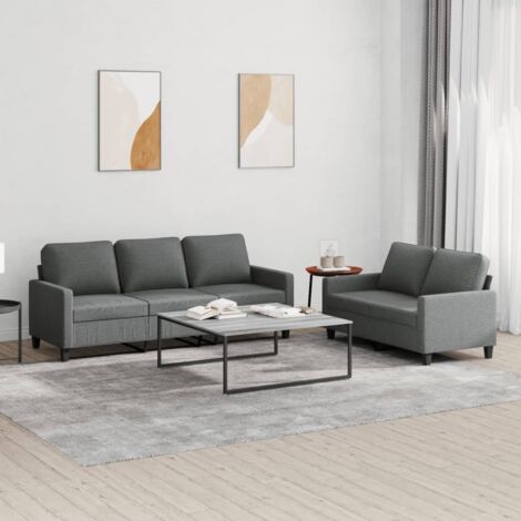 Juego de muebles de jardín 4 piezas madera maciza de abeto vidaXL (1/5)