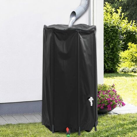 Depósito de agua plegable con grifo PVC 250 l vidaXL