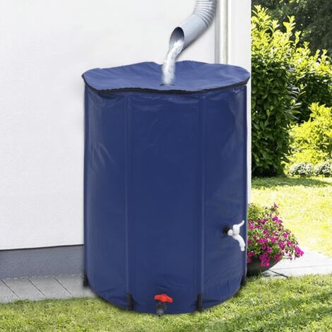 Depósito de agua plegable con grifo PVC 750 l vidaXL